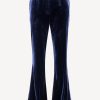 Vetements DMN | Pantalon En Velours Paula En Marine