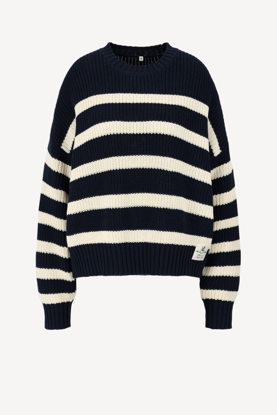 Vetements Denimist | Pullover Sailor En Bleu Marine/Creme