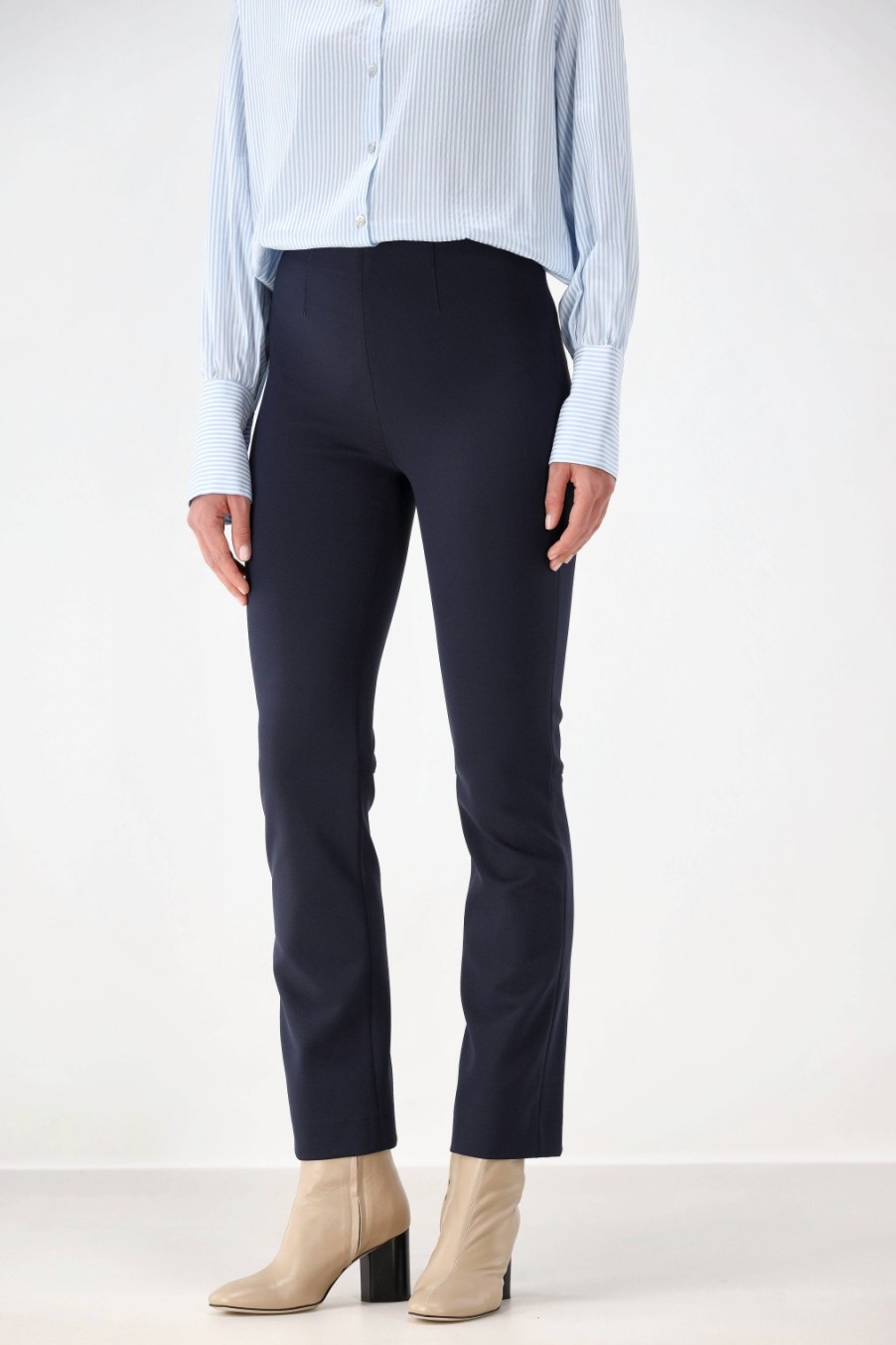 Vetements Seductive | Pantalon Cindessa En Marine