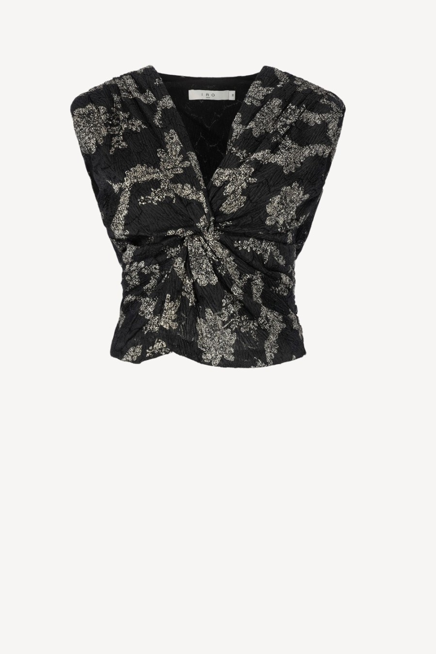 Vetements IRO | Top Toulo En Noir/Or