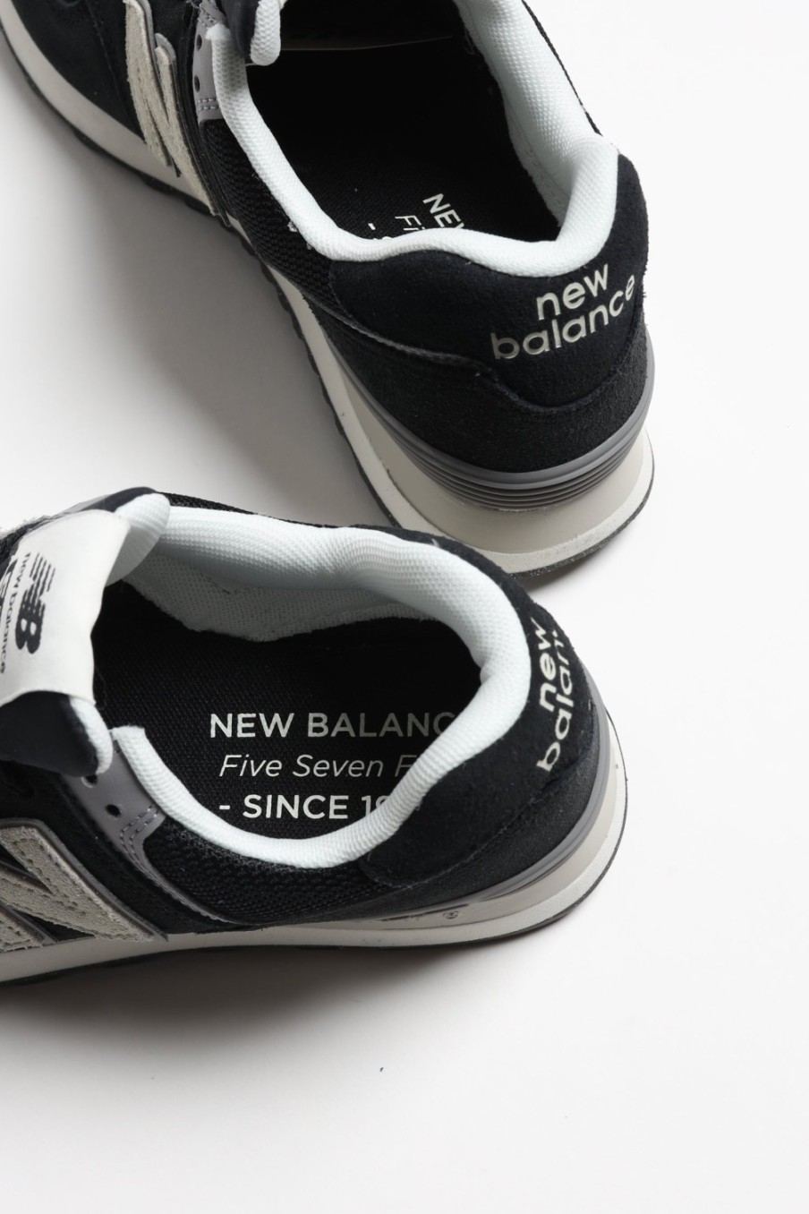 Chaussures New Balance | Baskets 574 En Noir/Gris