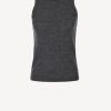 Vetements Vince | Debardeur Col Haut En Charcoal