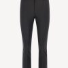Vetements Vince | Pantalon Taille Haute Cigarette En Noir