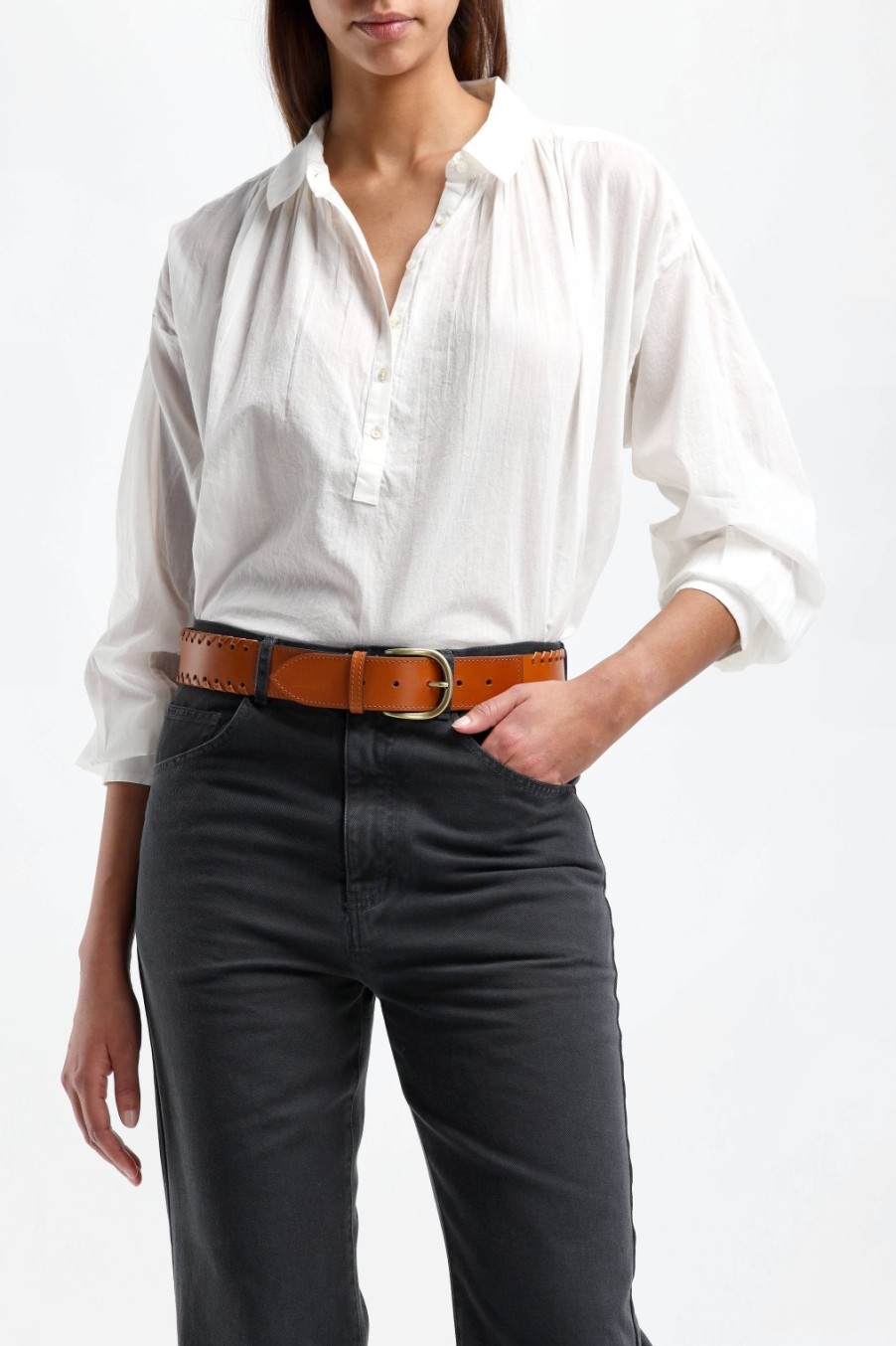 Vetements Nili Lotan | Blouse Miles En Ivoire