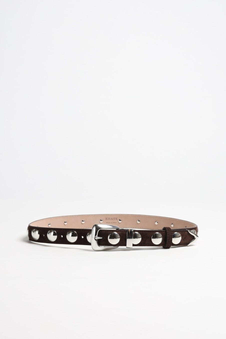 Accessoires Khaite | Ceinture Benny Studs A Coffee