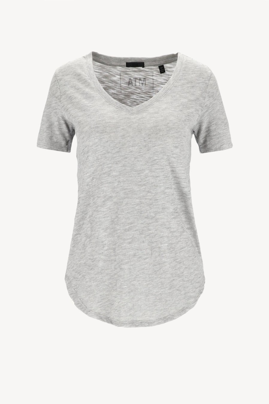 Vetements Anthony Thomas Melillo | T-Shirt Classic V En Gris Clair