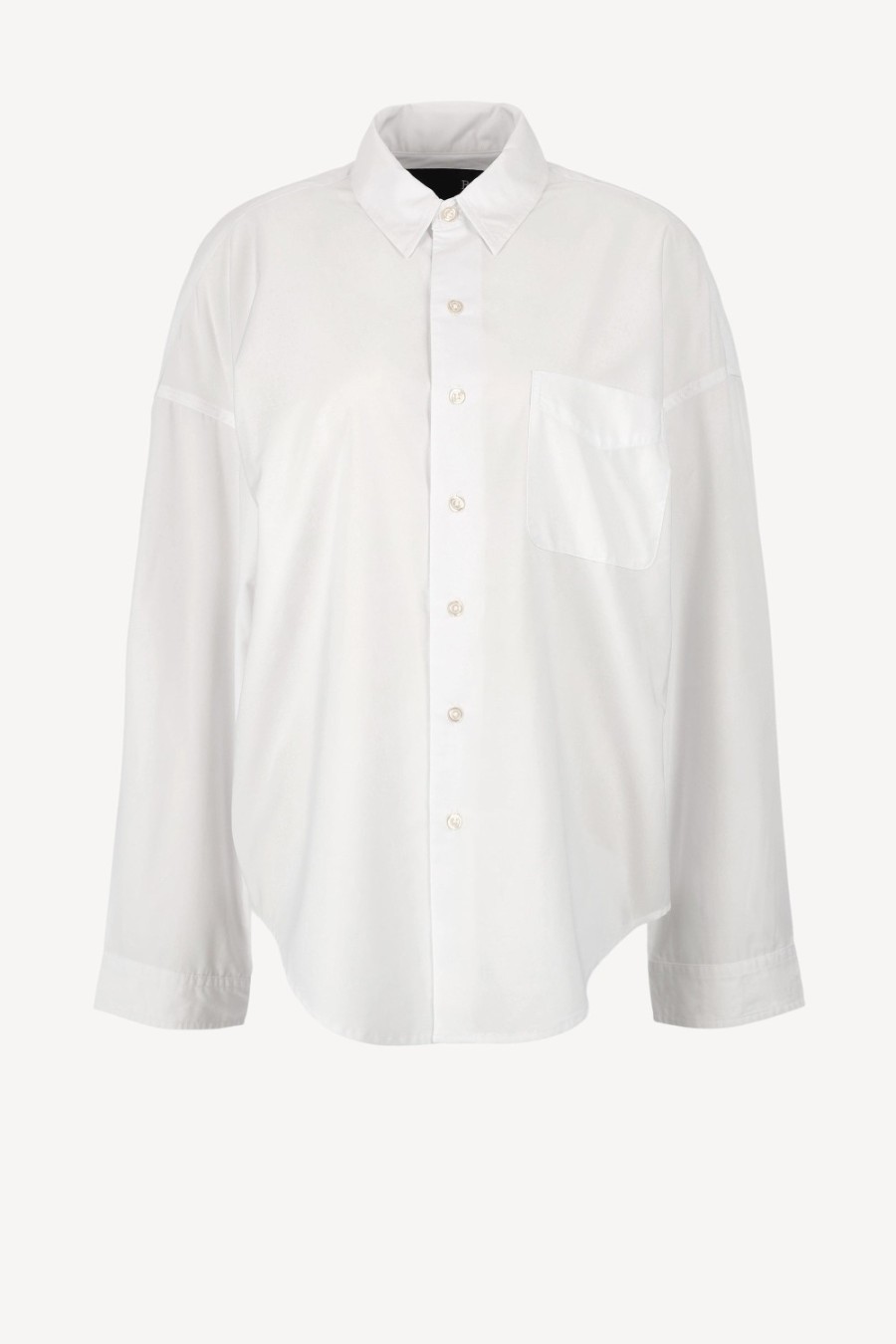 Vetements R13 | Blouse Boxy Button Up En Blanc