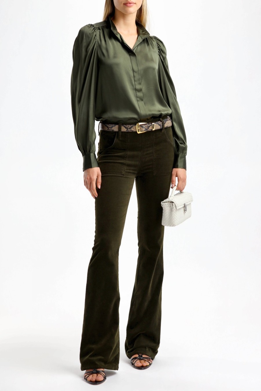 Vetements Frame | Pantalon Le Francoise En Surplus