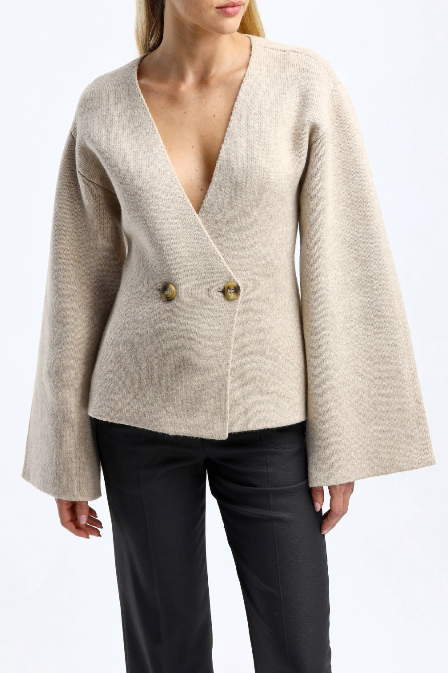 Vetements by Malene Birger | Cardigan Tinley En Beige