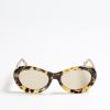Accessoires Toteme | Lunettes De Soleil The Ovals In Tortoise