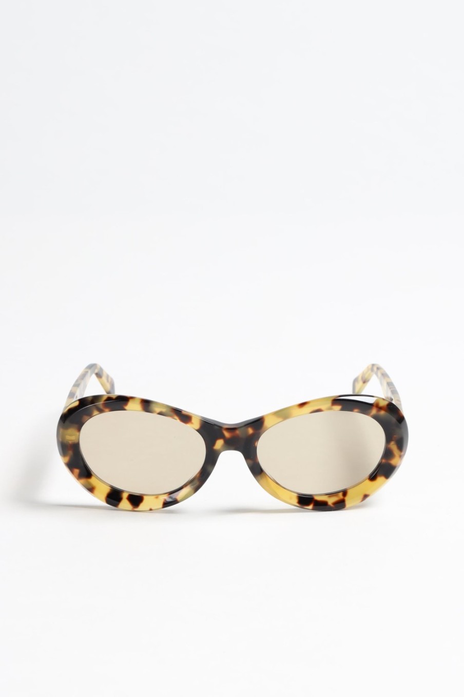 Accessoires Toteme | Lunettes De Soleil The Ovals In Tortoise