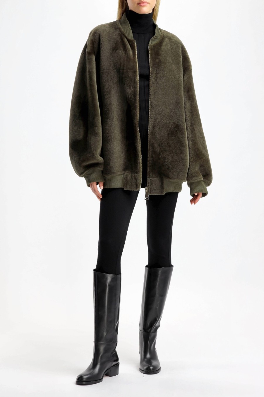 Vetements Jadia | Bomber Mica En Olive