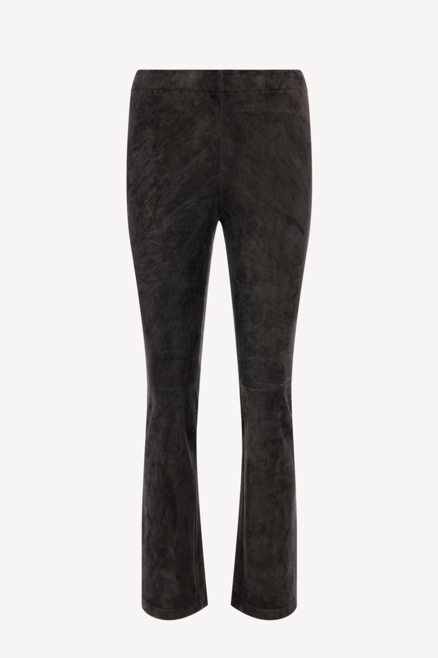 Vetements Stouls | Pantalon En Cuir Velours Jp Twenty En Noir