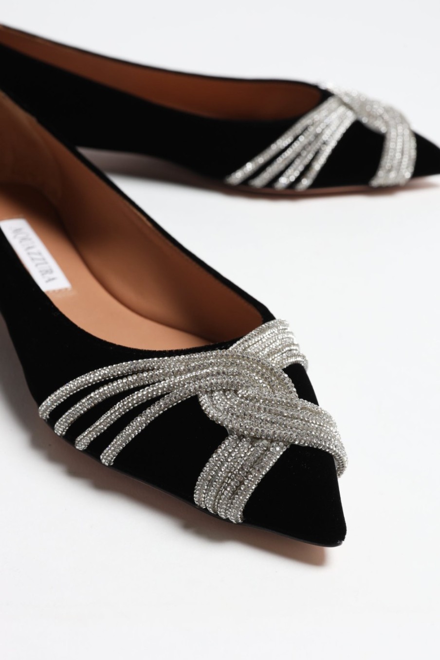 Chaussures Aquazzura | Ballerines Gatsby En Noir