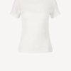 Vetements Anine Bing | T-Shirt Amani En Blanc