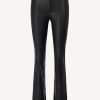 Vetements Stouls | Pantalon En Cuir Kam En Noir