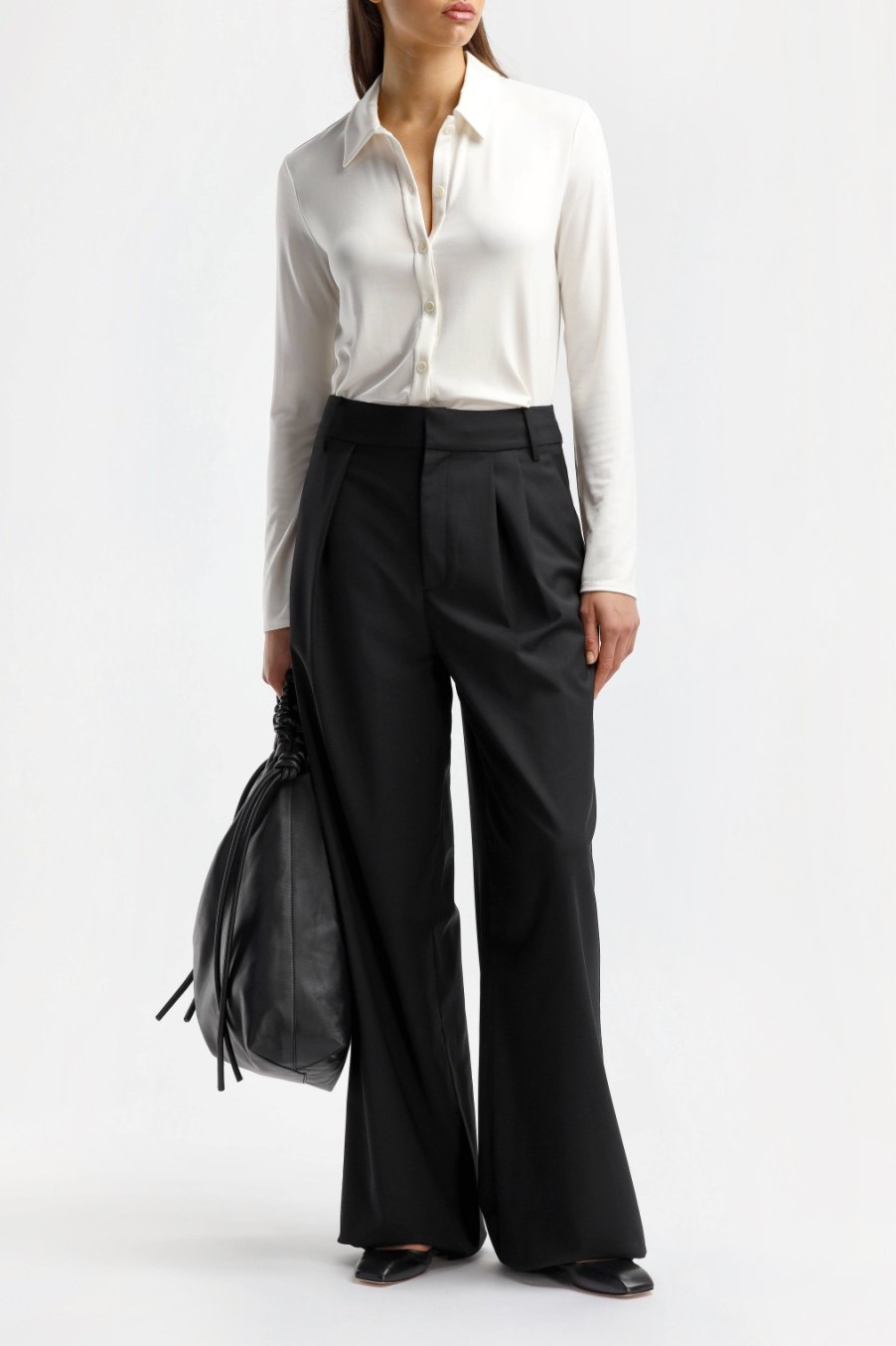 Vetements Tibi | Blouse Deeba En Ivoire