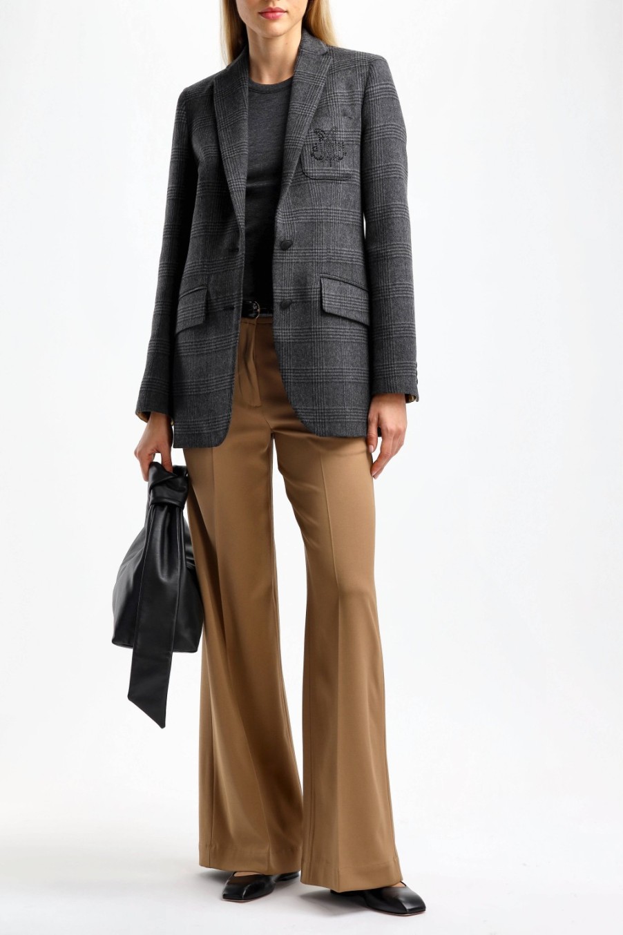 Vetements DMN | Blazer Armanda En Gris Fonce