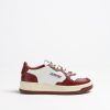Chaussures Autry | Baskets Bicolor Up En Blanc/Syrah