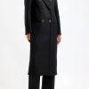 Vetements Toteme | Manteau Tailored En Noir