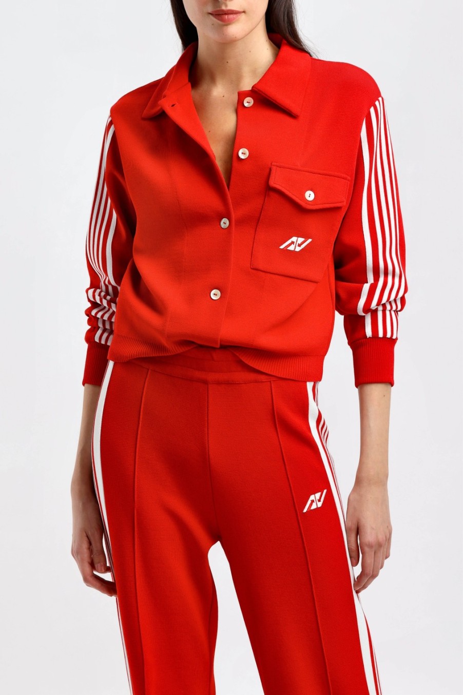 Vetements Autry | Veste Sporty En Rouge