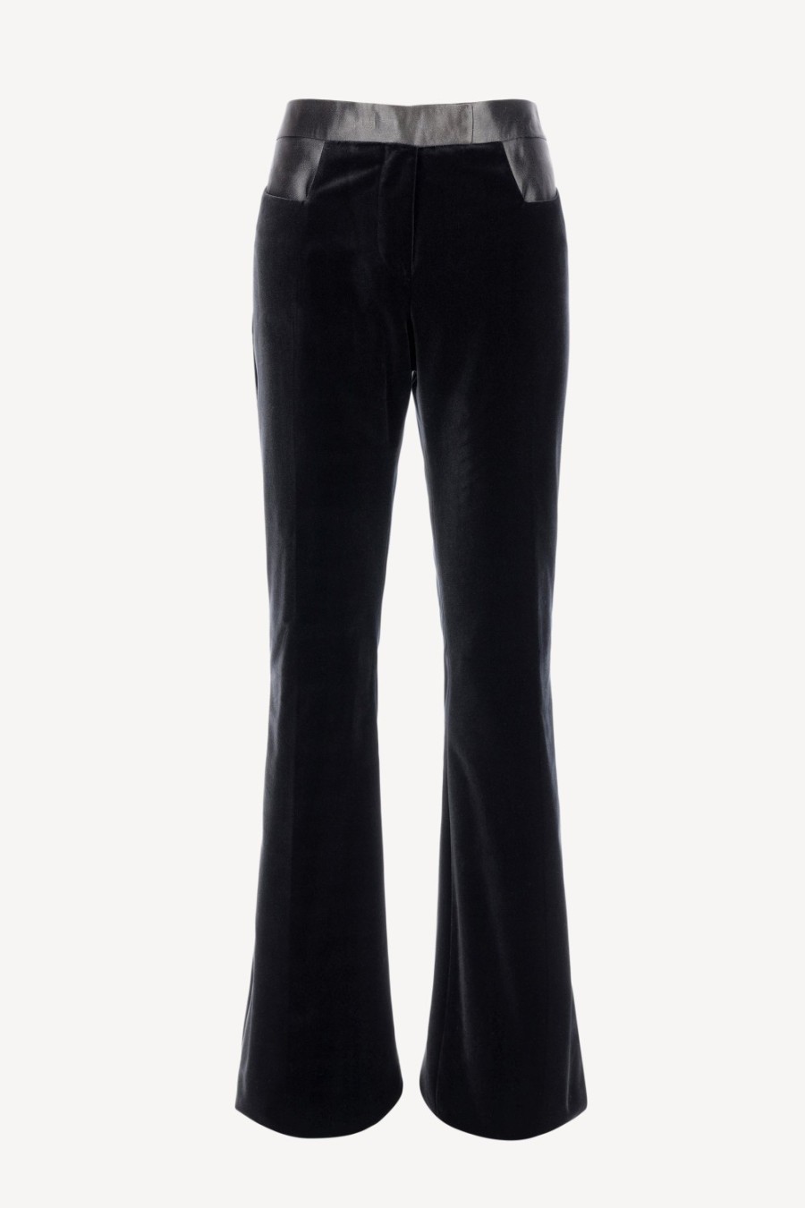 Vetements Tom Ford | Pantalon En Soie Bootcut Noir