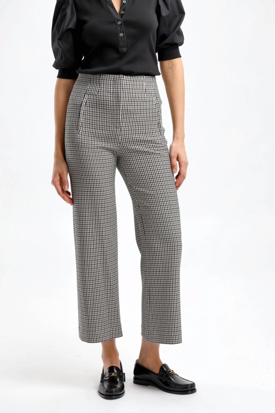 Vetements Veronica Beard | Pantalon Dova En Gris