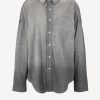 Vetements R13 | Blouse Boxy Button Up En Vintage Black