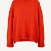 Vetements Van Kukil | Pull Jean En Kukil Orange