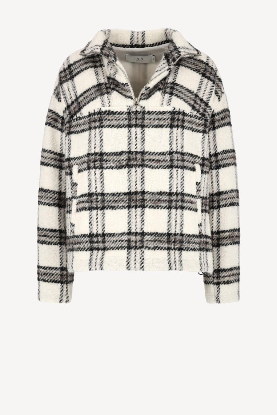 Vetements IRO | Veste Bika En Ecru/Noir