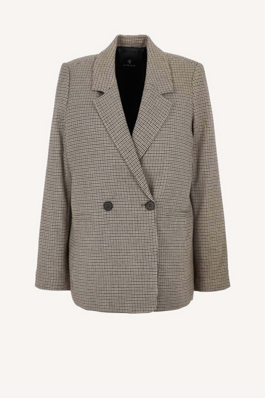 Vetements Anine Bing | Blazer Madeleine En Houndstooth
