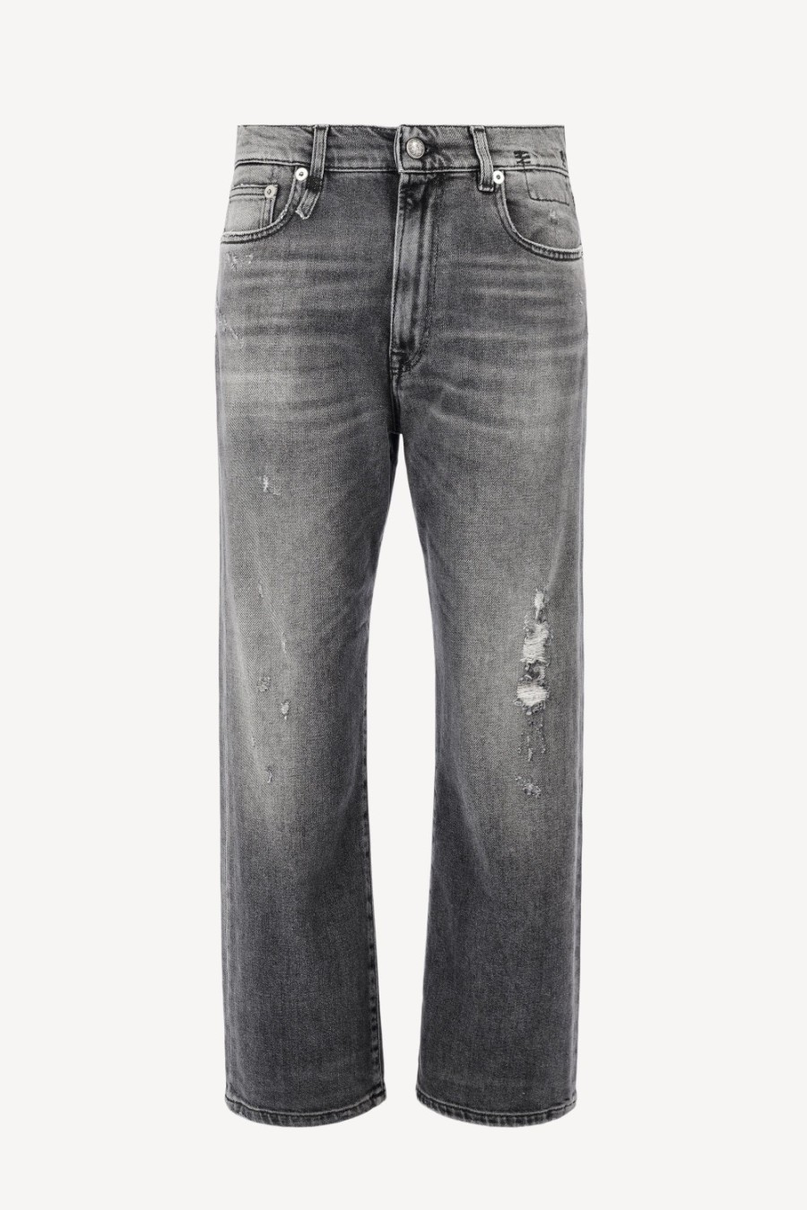 Vetements R13 | Jeans Boyfriend En Gris Vintage