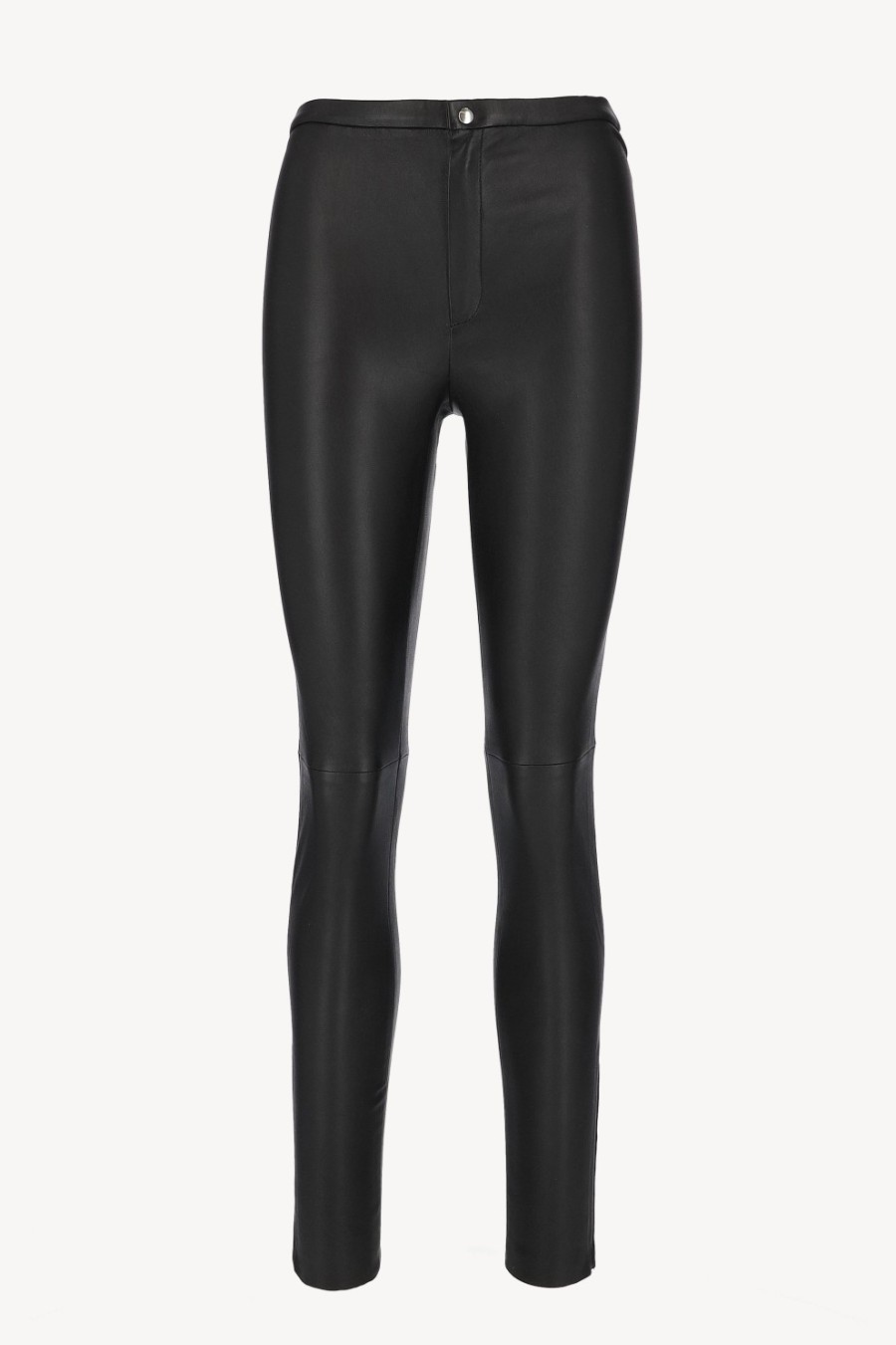 Vetements Stouls | Pantalon En Cuir Maggie 21 En Noir