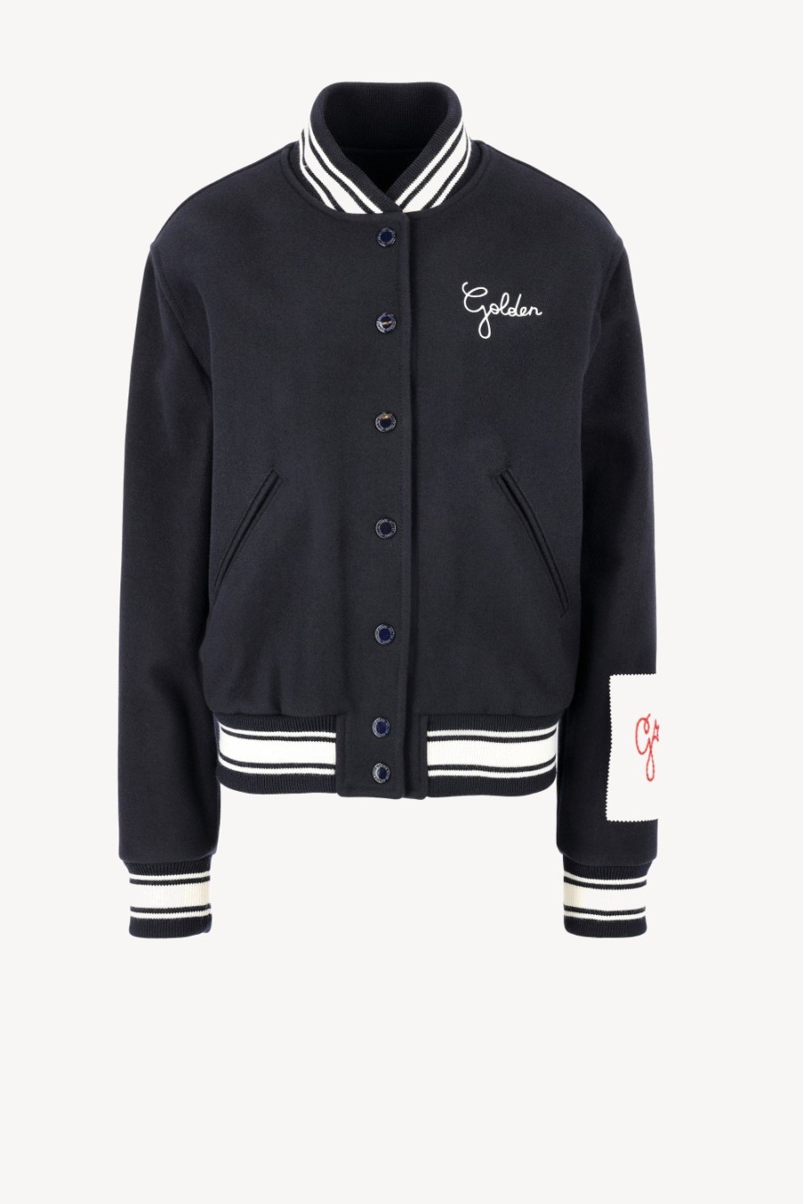 Vetements Golden Goose | Veste Bomber Golden In Dark Blue