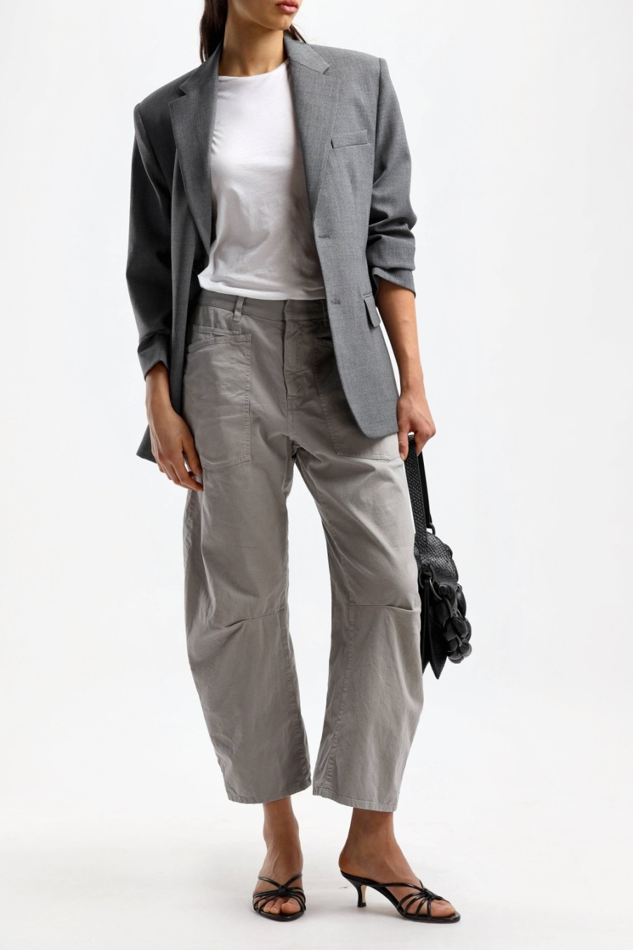 Vetements Nili Lotan | Pantalon Shon En Gris