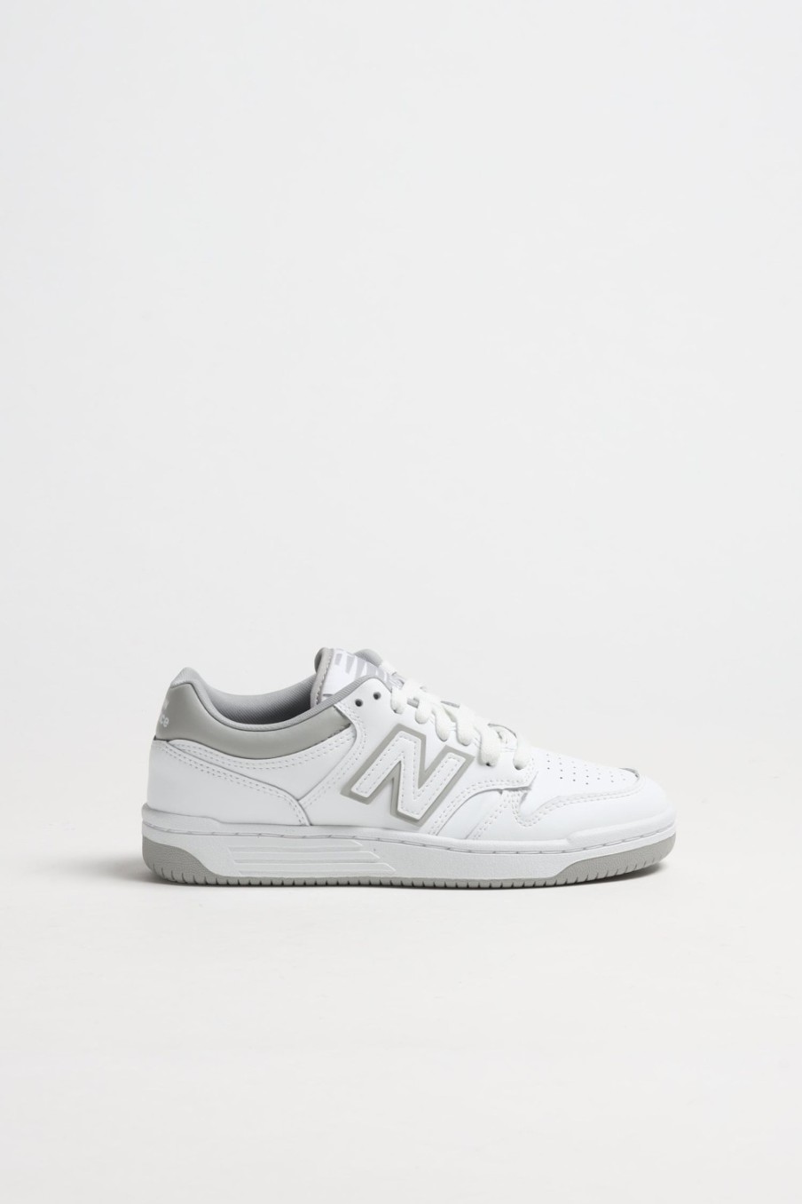 Chaussures New Balance | Baskets 480 En Blanc/Gris