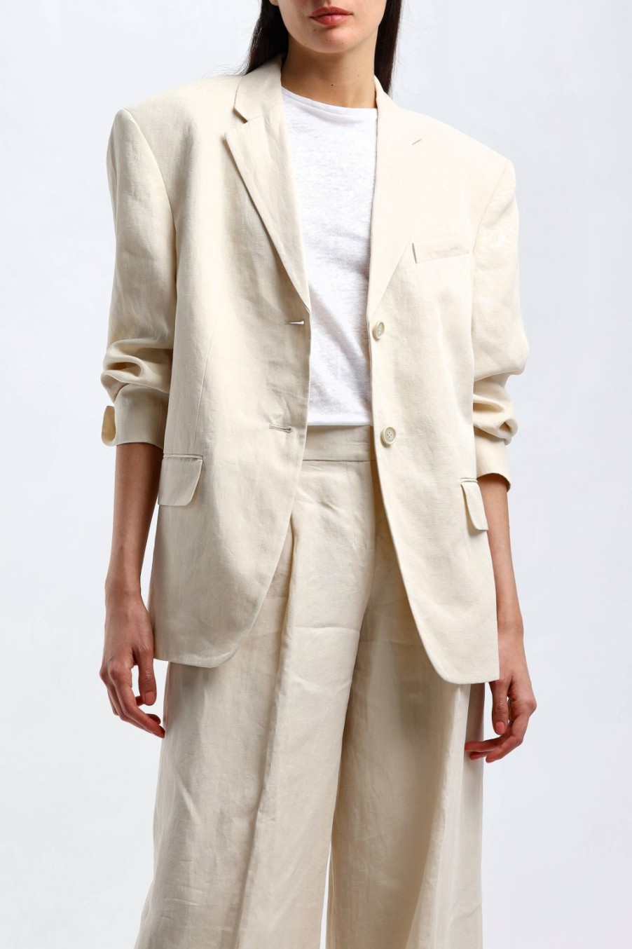 Vetements Theory | Blazer Galena En Bone