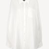 Vetements Denimist | Blouse Button Front En Ecru