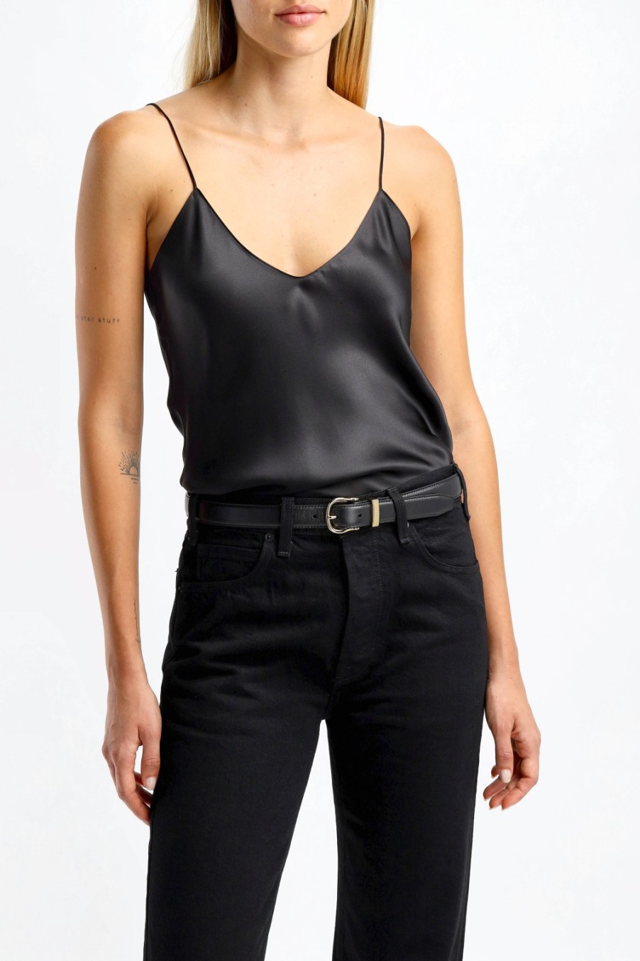 Vetements Nili Lotan | Isabella Cami Top Noir