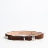 Accessoires Silver Ostrich | Ceinture Rodeo Suede In Brown