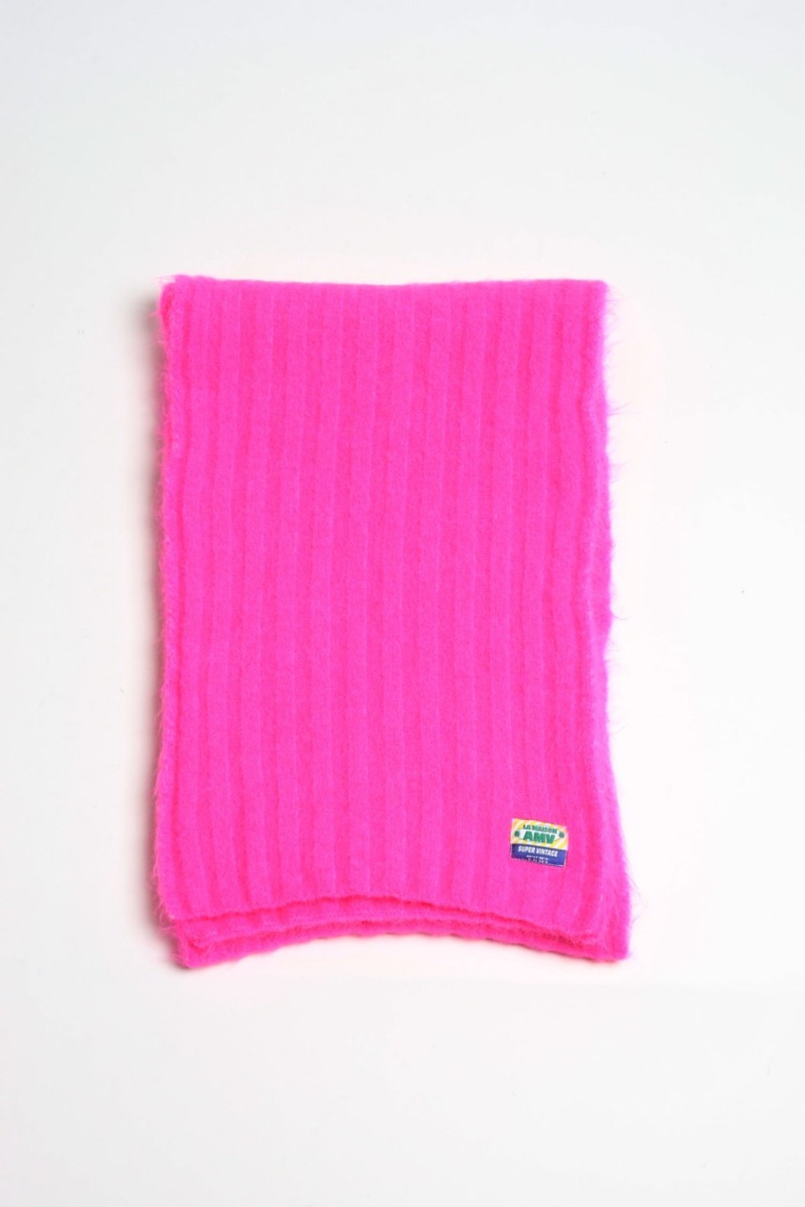 Accessoires American Vintage | Echarpe Vitow En Rose Fluo