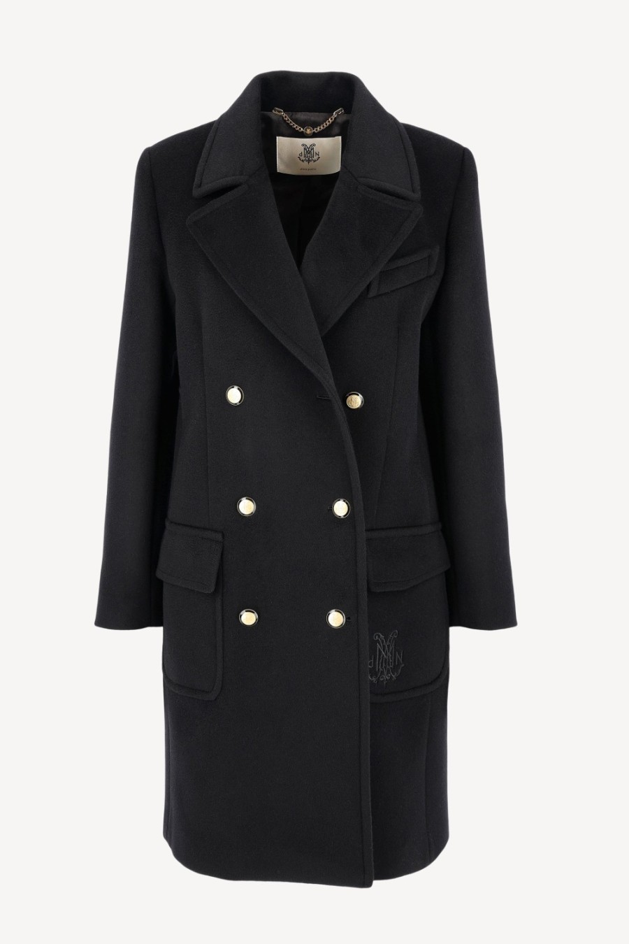 Vetements DMN | Manteau Jean Marc En Noir