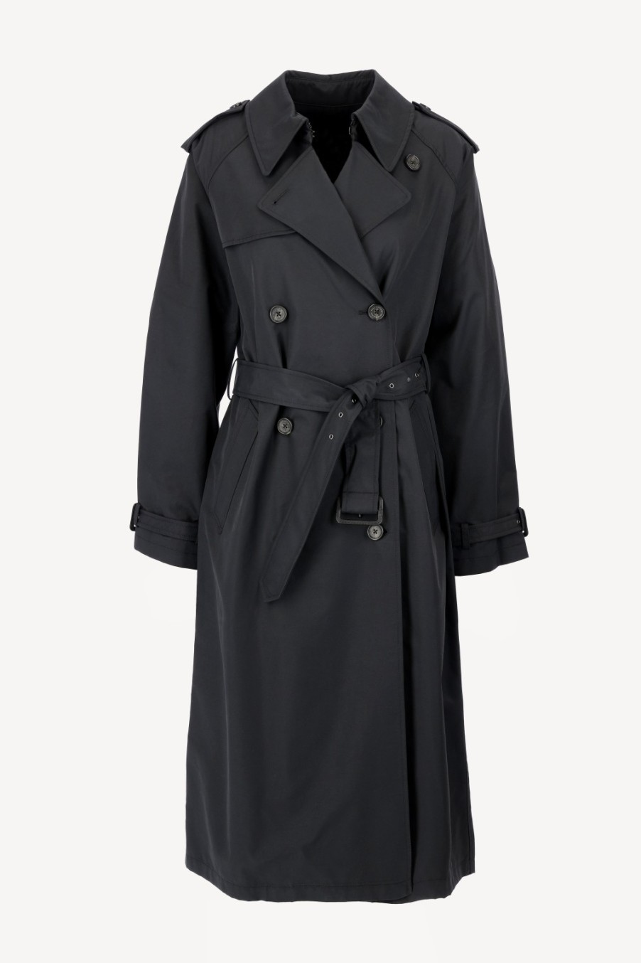 Vetements Nili Lotan | Trench-Coat Tanner En Noir