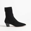 Chaussures Aquazzura | Boots Brunswick Suede En Noir