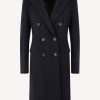 Vetements Tagliatore | Manteau Parigi En Bleu