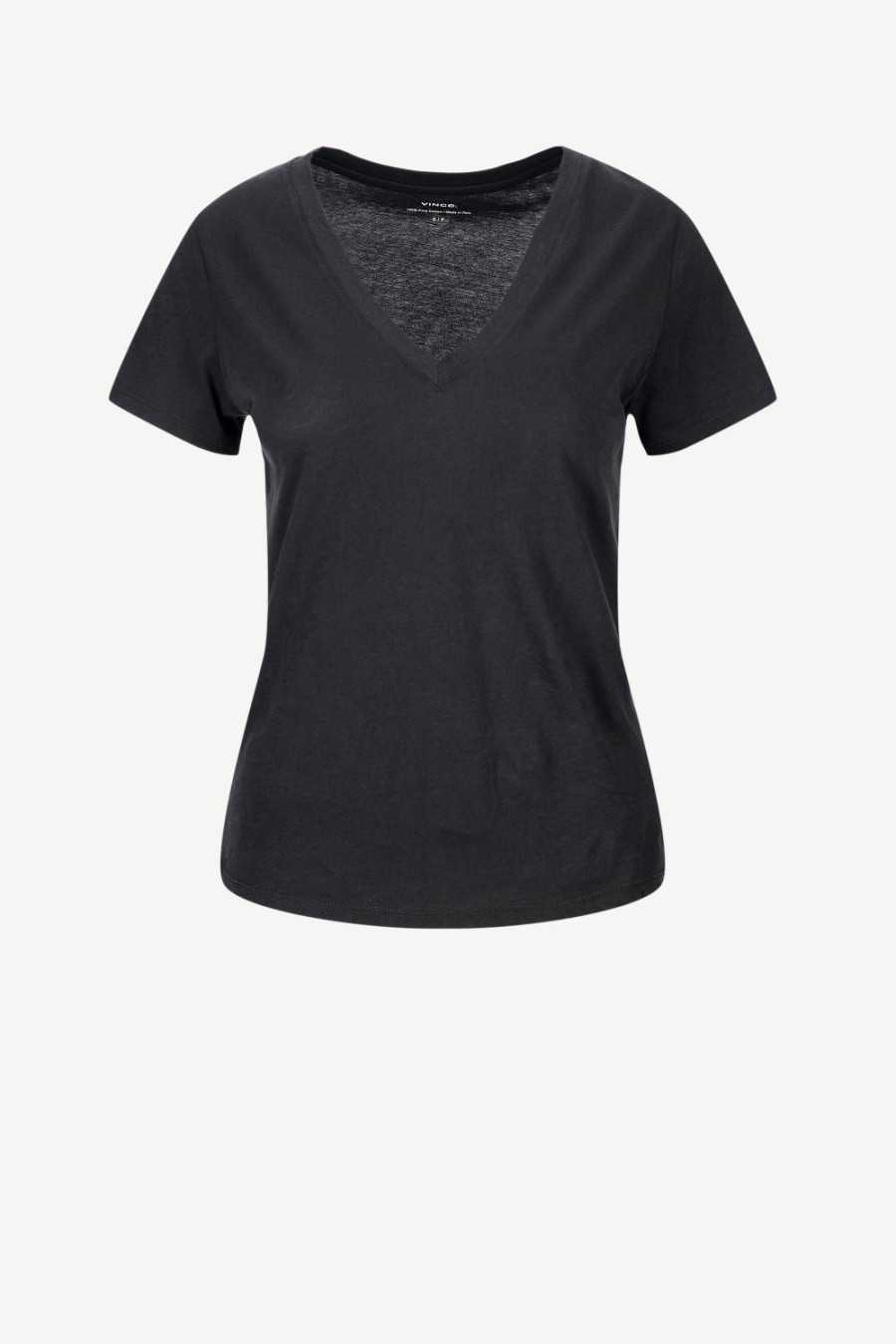 Vetements Vince | T-Shirt Essential V En Noir