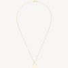 Bijoux Nina Kastens Jewelry | Chaine Plate En Or