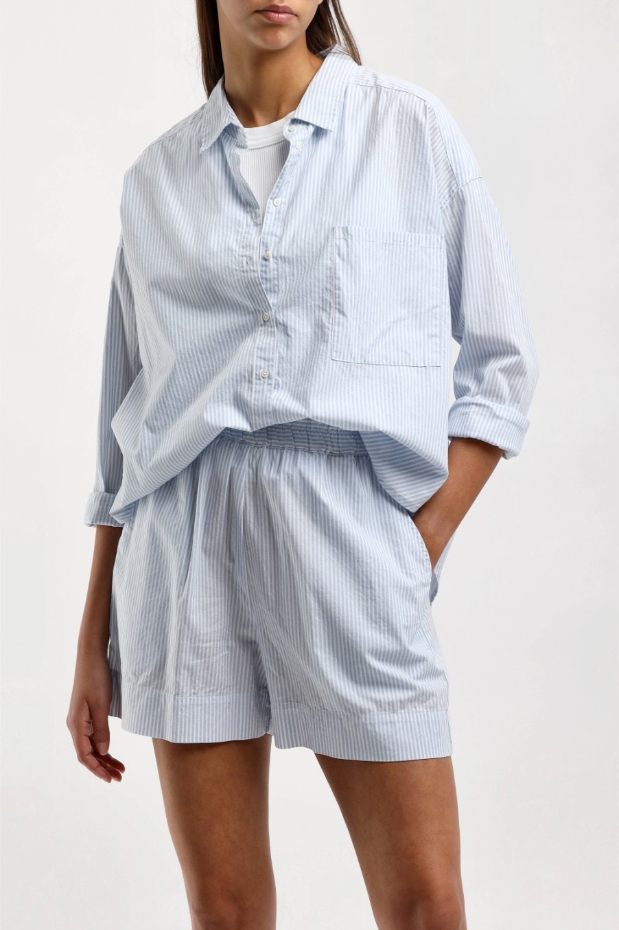 Vetements Xirena | Blouse Jordy Dans Sky Stripe