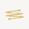 Bijoux Nina Kastens Jewelry | Bague Twisted Diamond En Or
