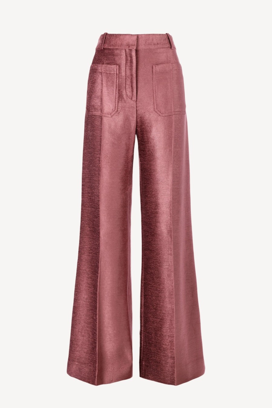 Vetements Victoria Beckham | Pantalon Alina En Prune